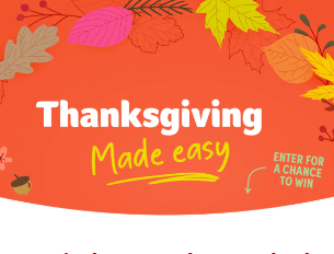 Thanksgiving Made Easy Sweepstakes