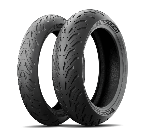 Set of Michelin Motorcycle Tires