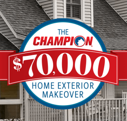 Win $70,000 Worth of Champion Windows and Home Exteriors Products