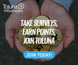 Earn Cash, Gift Certificates and other Great Rewards with Toluna