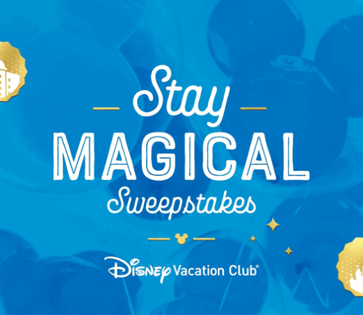 Disney Vacation Club Stay Magical Sweepstakes
