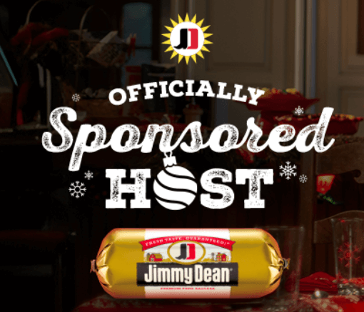 Jimmy Dean Brand “Officially Sponsored Host” Sweepstakes