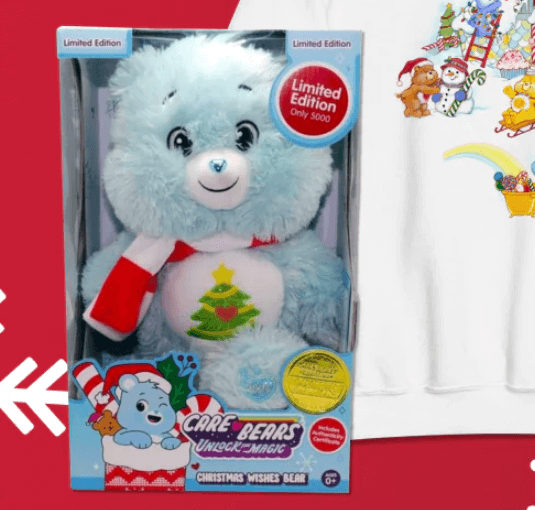 Win a Collector Edition Christmas Wishes Care Bear