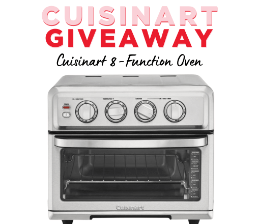 Win a Cuisinart Air Fryer Toaster Oven with Grill