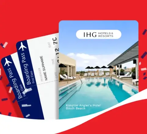 Win a Flight Voucher and (250,000) IHG One Rewards points