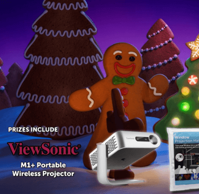 Win an M1+ Projector from ViewSonic