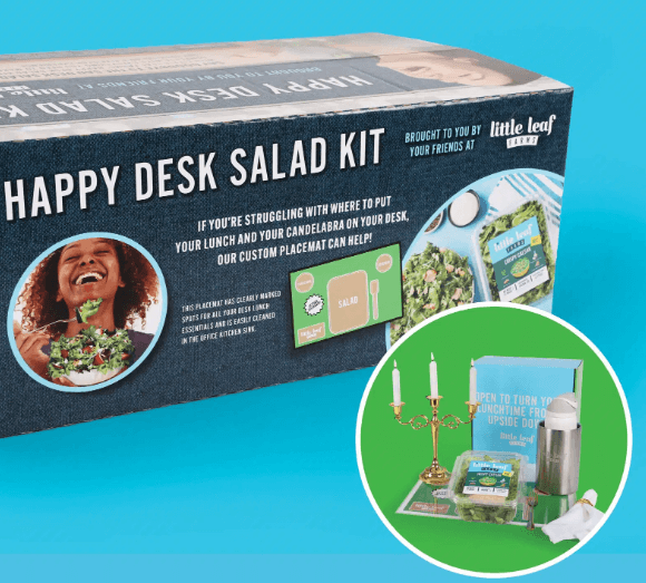 Win a Little Leaf Farms Happy Desk Lunch Kit