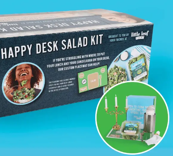 Little Leaf Farms Happy Desk Lunch Kit