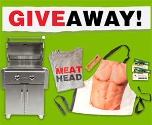 Win a Coyote Outdoor Living Grill from Applegate
