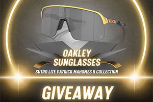 Win a Pair of Oakley Patrick Mahomes Collection Sunglasses