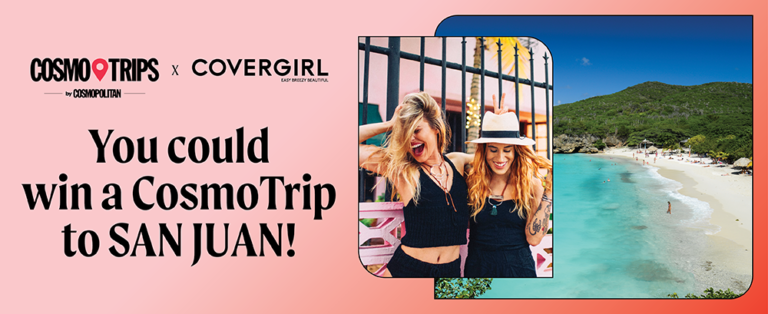 Win a Trip to Puerto Rico from Cosmo