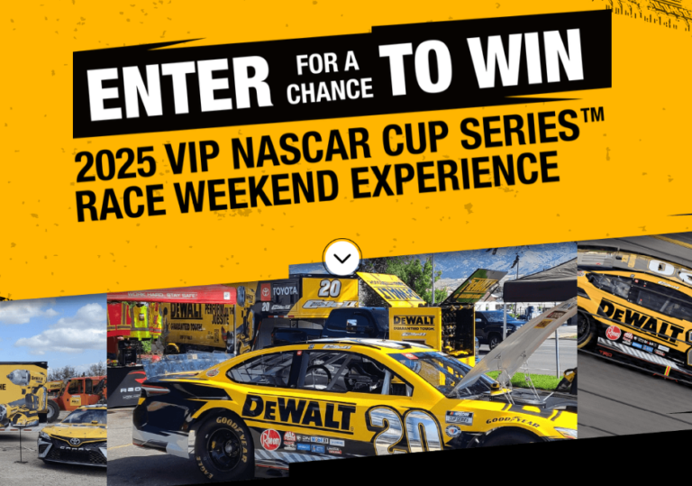 Win a VIP NASCAR Cup Series Weekend Experience