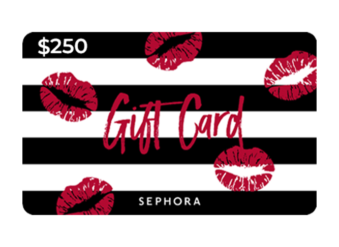 Win a $250 Sephora Gift Card