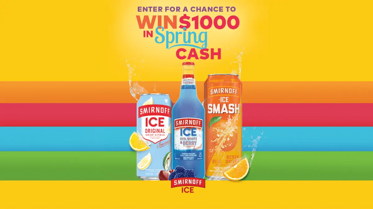 Win $1,000 from Smirnoff Ice