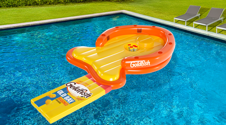 Win a Goldfish Floatie + Limited Edition Bag