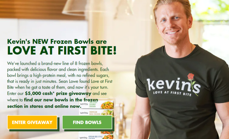 Win $5,000 from Kevin’s Natural Foods
