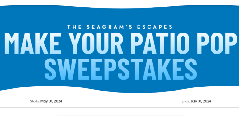 Win a $1,500 Visa Gift Card from Seagram’s Escapes
