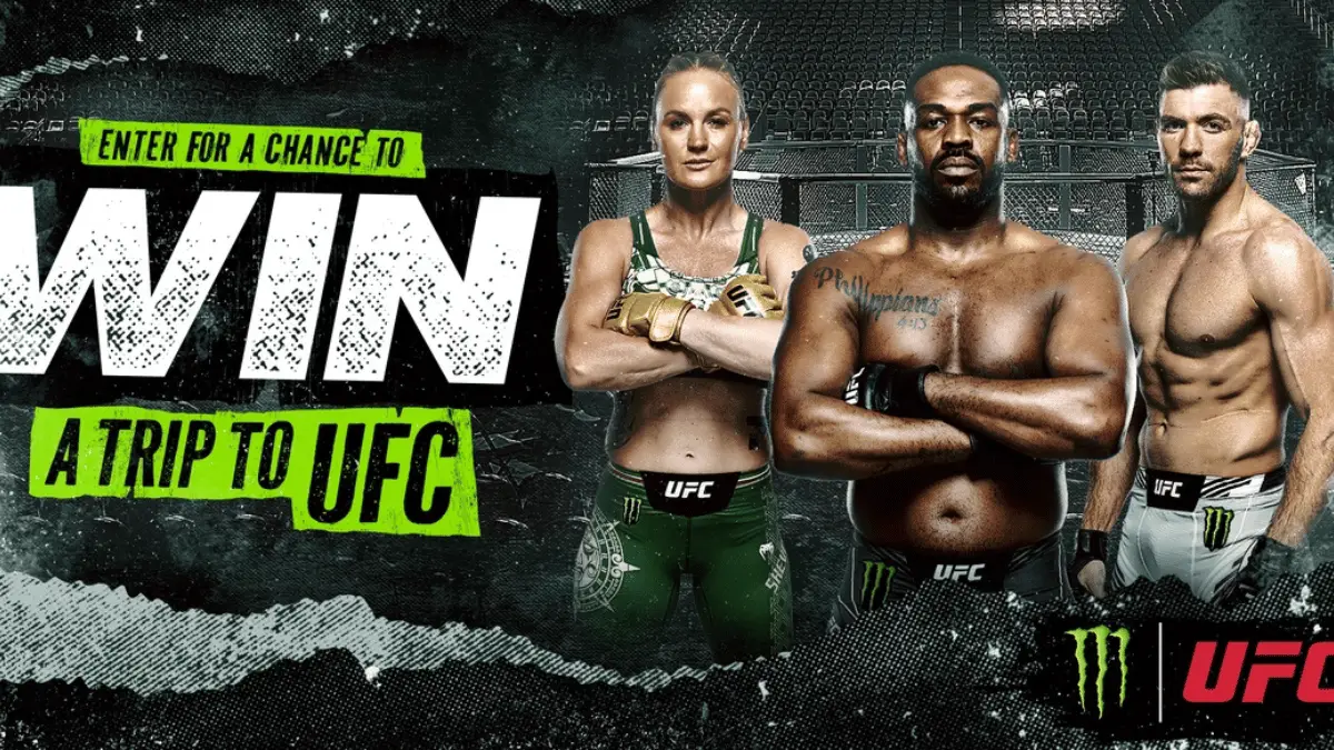 Win a Trip to UFC with Monster Energy