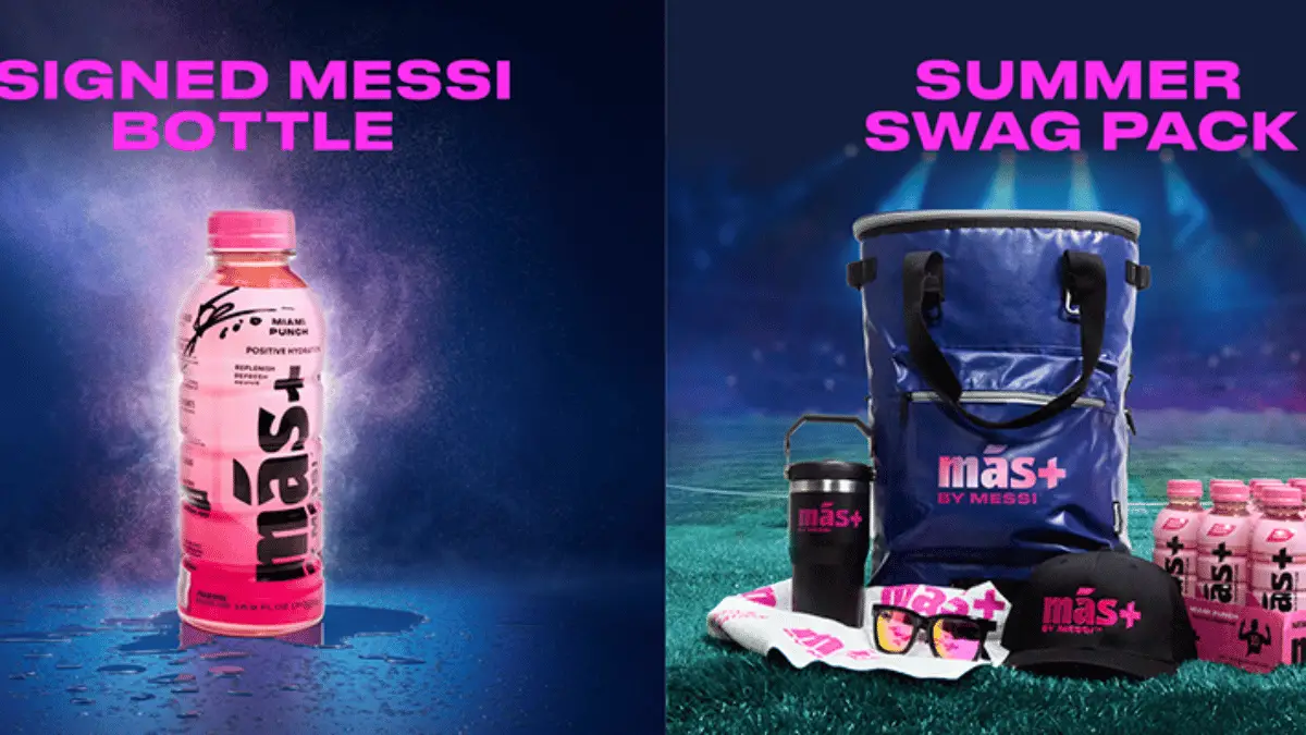 Win Big with Más+ by Messi™ Club Summer Sweepstakes!