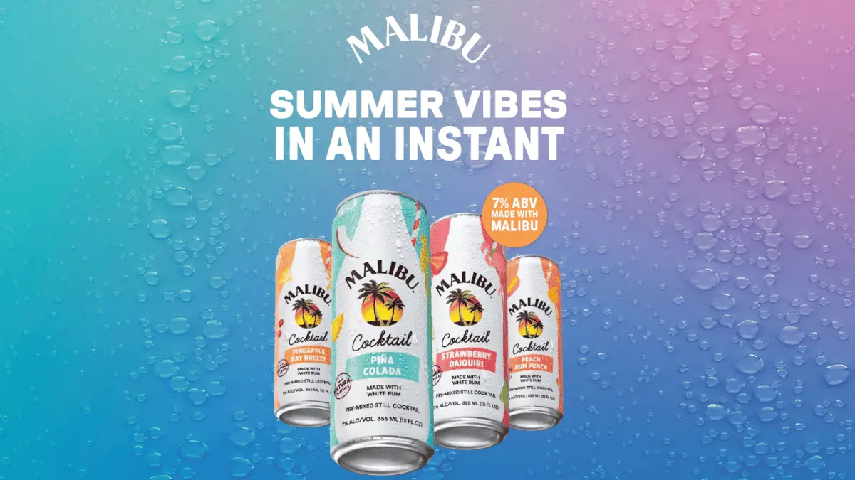 Malibu® RTD Summer Vacation Sweepstakes: Win a $1,000 Prize!