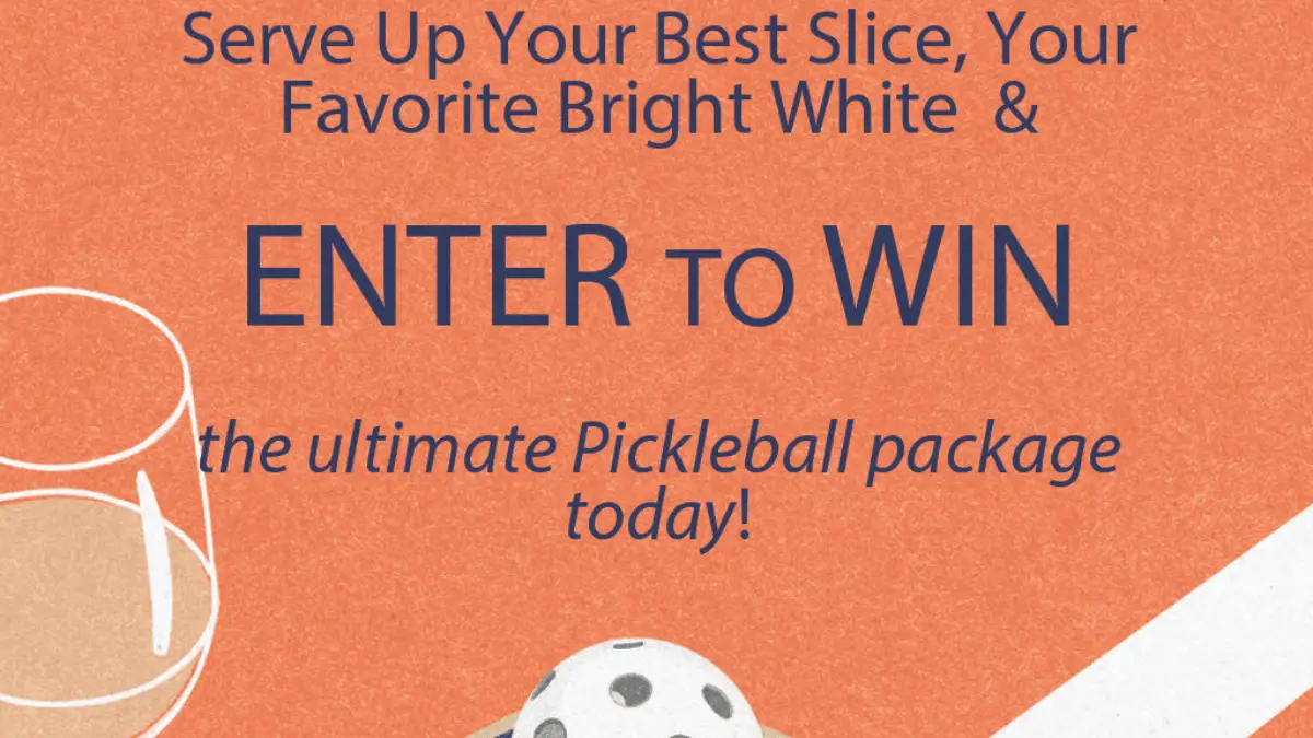 Bright Whites Text-to-Win Sweepstakes: Win $300 in Pickleball Gear!
