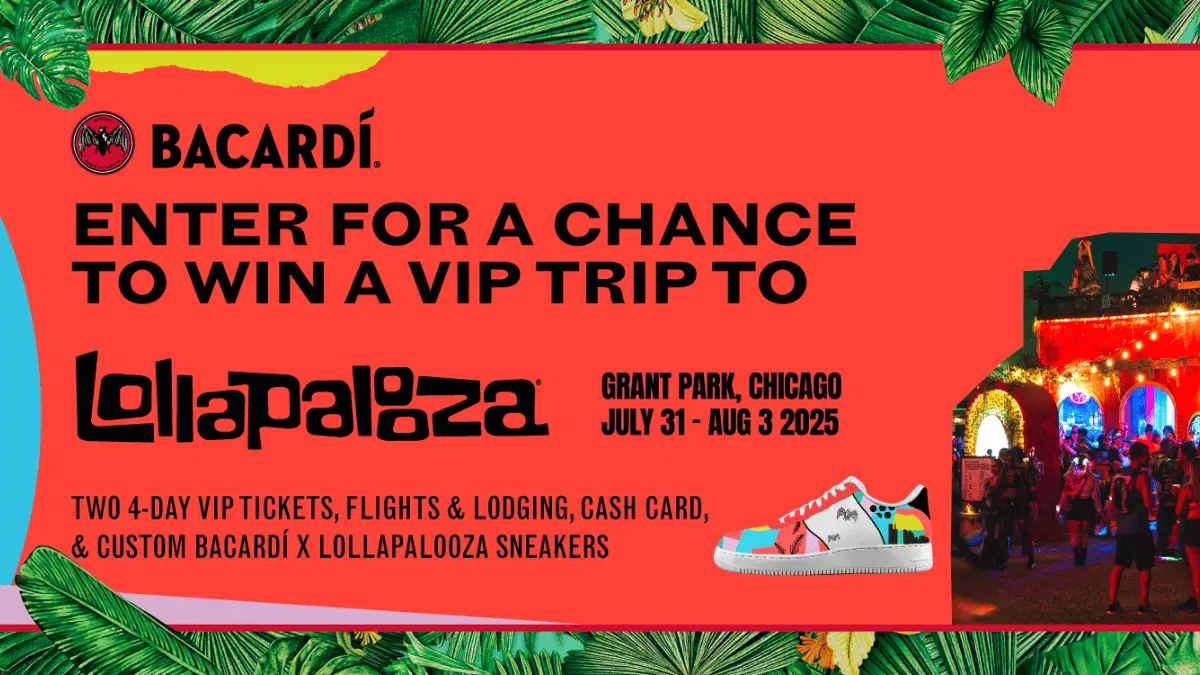 Win a VIP Experience at Lollapalooza 2025!