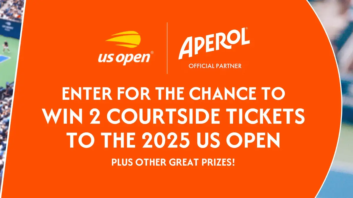 Aperol Sweepstakes: Win US Open Tickets!