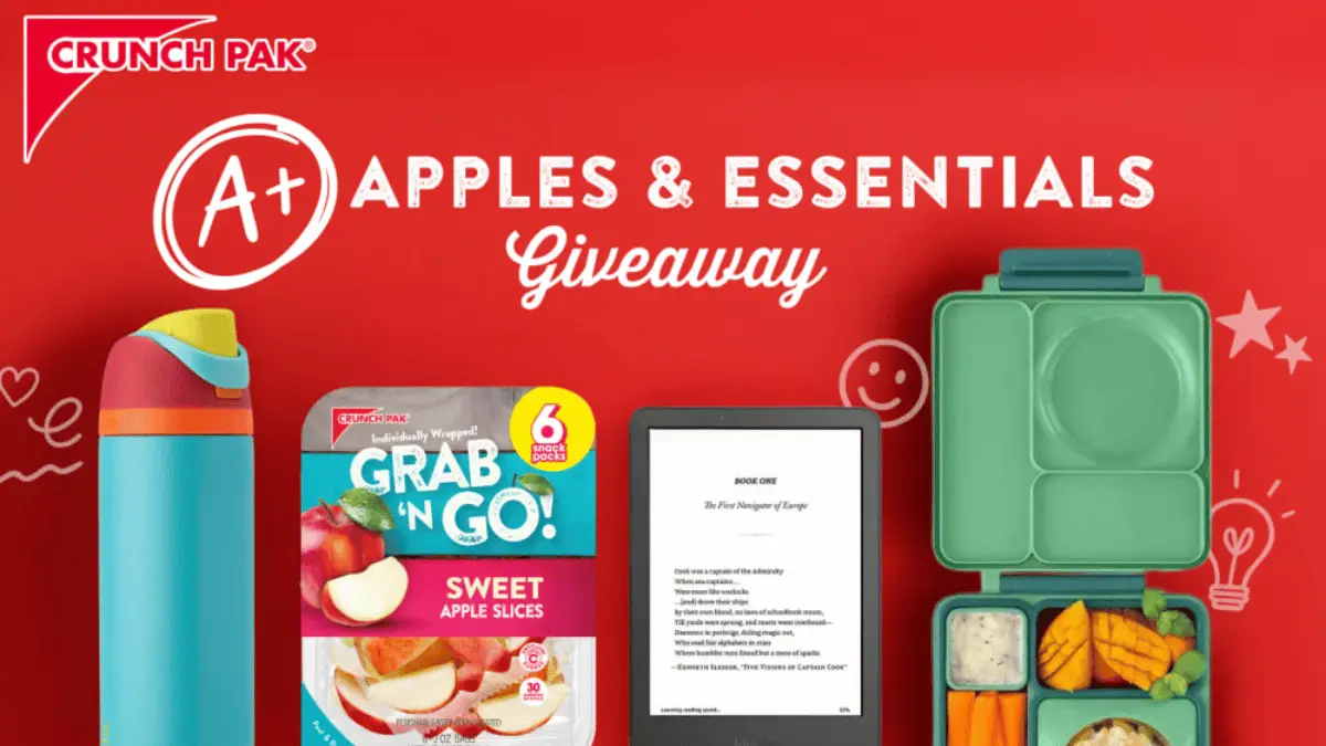 Crunch Pak A+ Apples and Essentials Giveaway