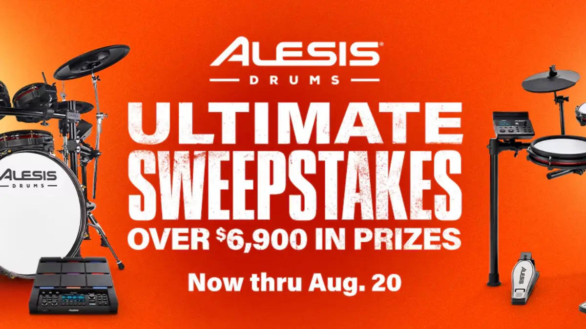 Win Big with Alesis Drum Sweepstakes!