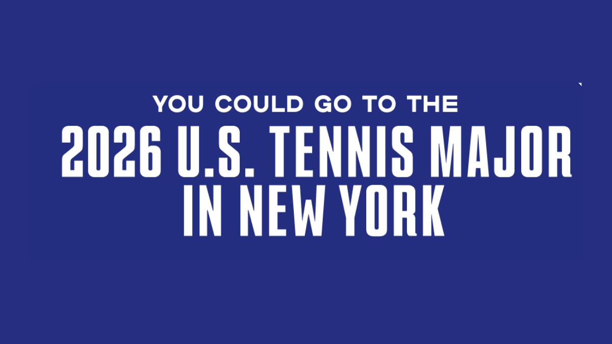 Win a Trip to the 2026 US Tennis Major!