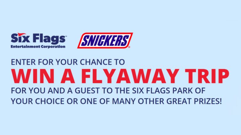 Win Big with Six Flags Flyaway Sweepstakes!
