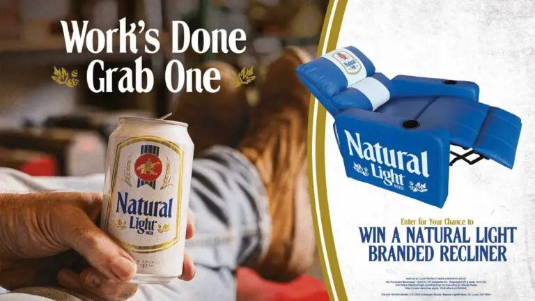 Natural Light Recliner Sweepstakes: Win a Prize!