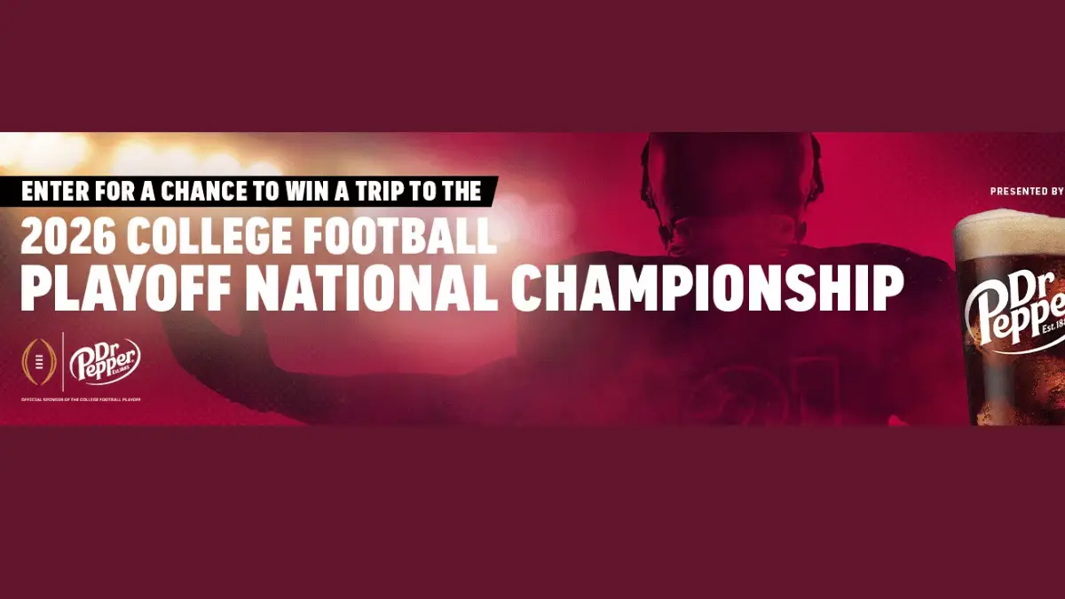 Win a Trip to the 2026 College Football Playoff!