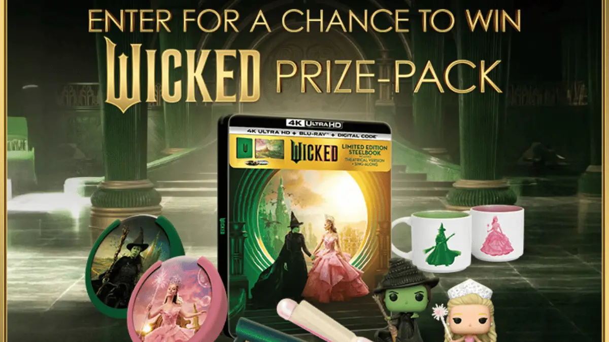 Wicked Defy Gravity Sweepstakes: Win Collectible Prizes!