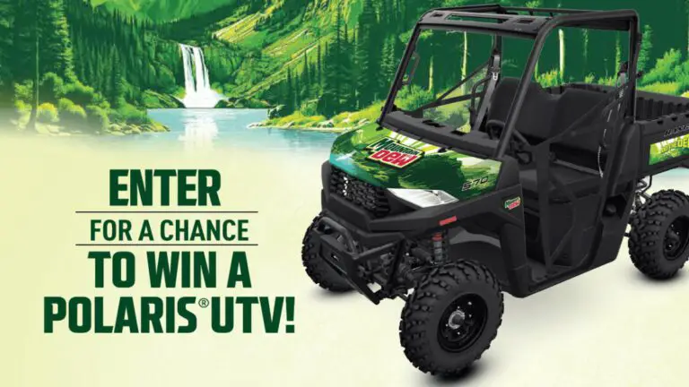 Win a Special Edition MOUNTAIN DEW Polaris Ranger!