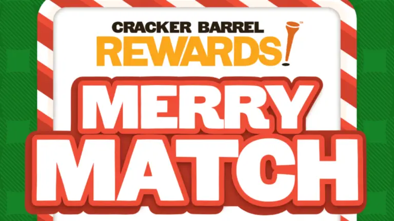 Win Exciting Prizes in the Cracker Barrel Merry Match Game!