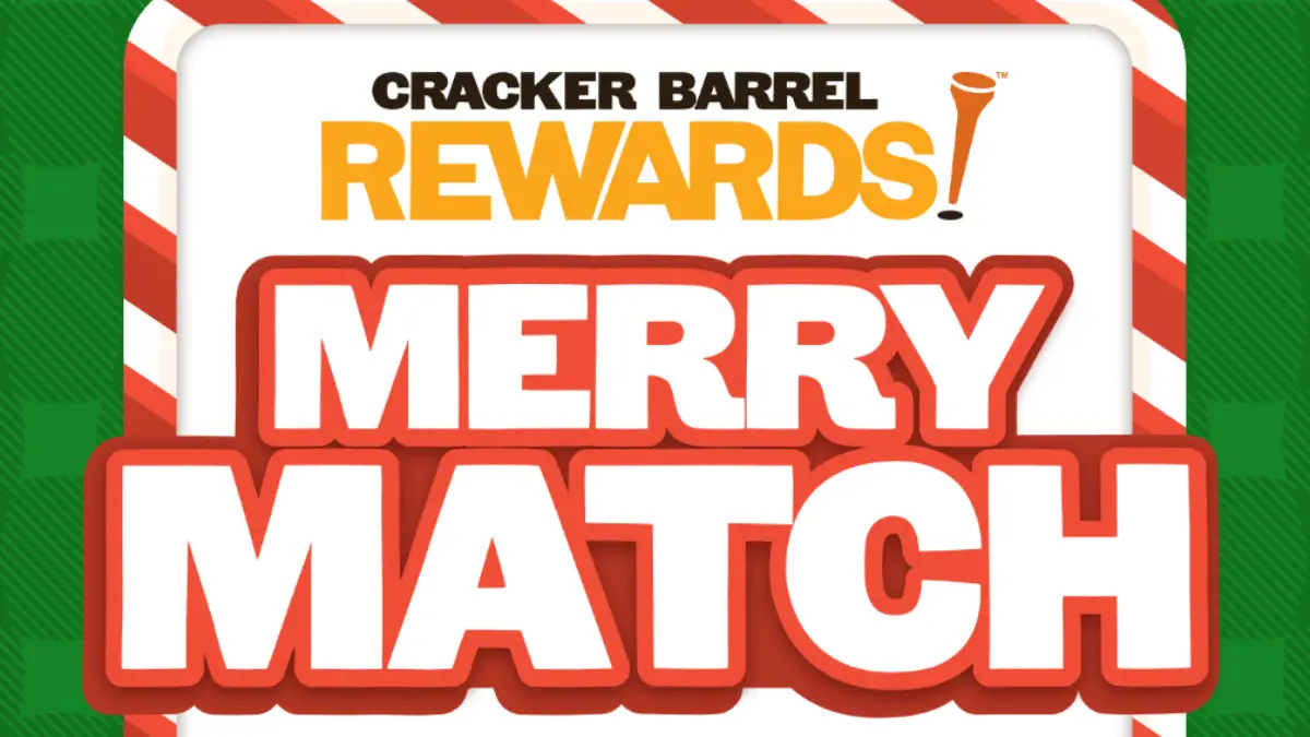 Win Exciting Prizes in the Cracker Barrel Merry Match Game!