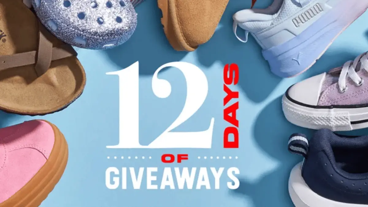 Win Big with Shoe Sensation's 12 Days of Giveaways!