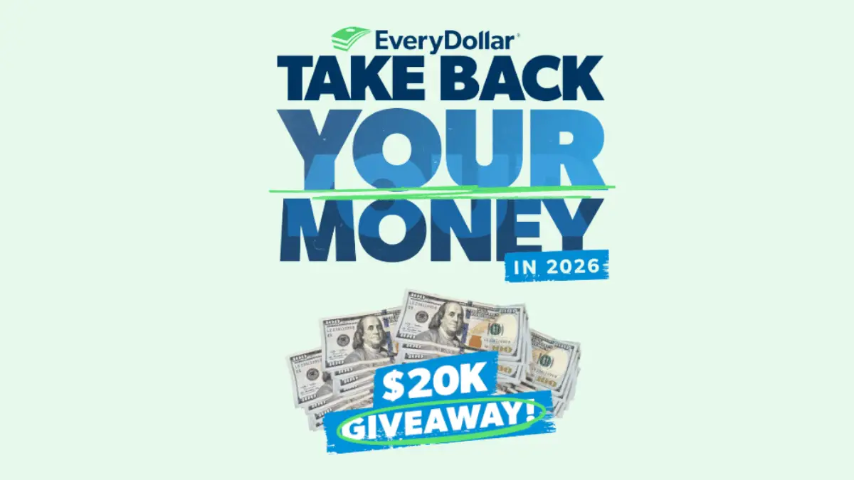 Win $2,000 in the Take Back Your Money in 2026 Livestream Sweepstakes!
