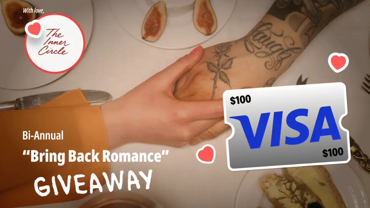 Bring Back Romance Giveaway: Win a $100 Visa Gift Card!
