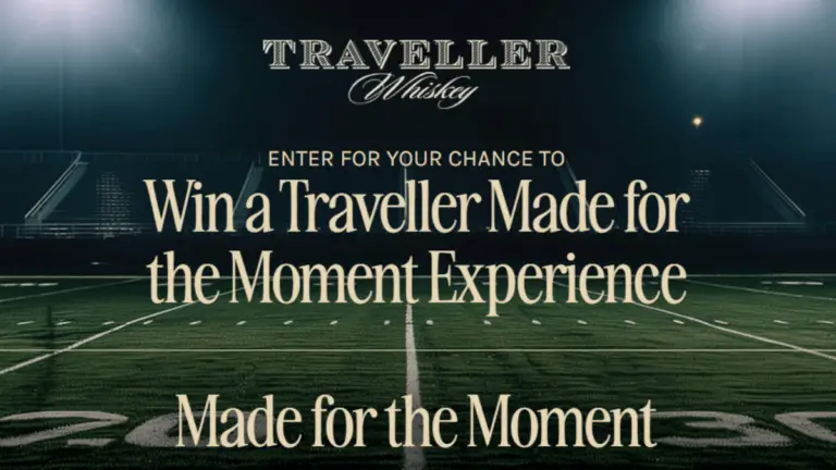 Win Exclusive Experiences and Prizes with Traveller Whiskey Sweepstakes