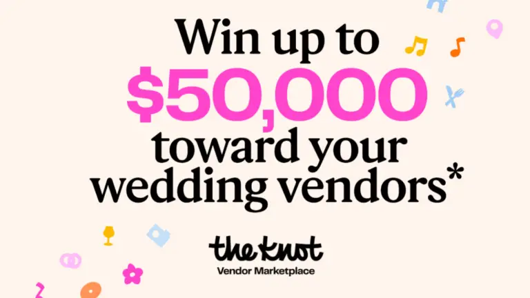 Win a Wedding with The Knot Sweepstakes