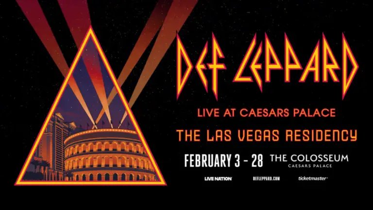 Experience Def Leppard Live in Vegas!