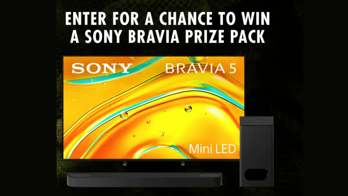 Anaconda Home Entertainment Sweepstakes: Win a Sony BRAVIA TV!