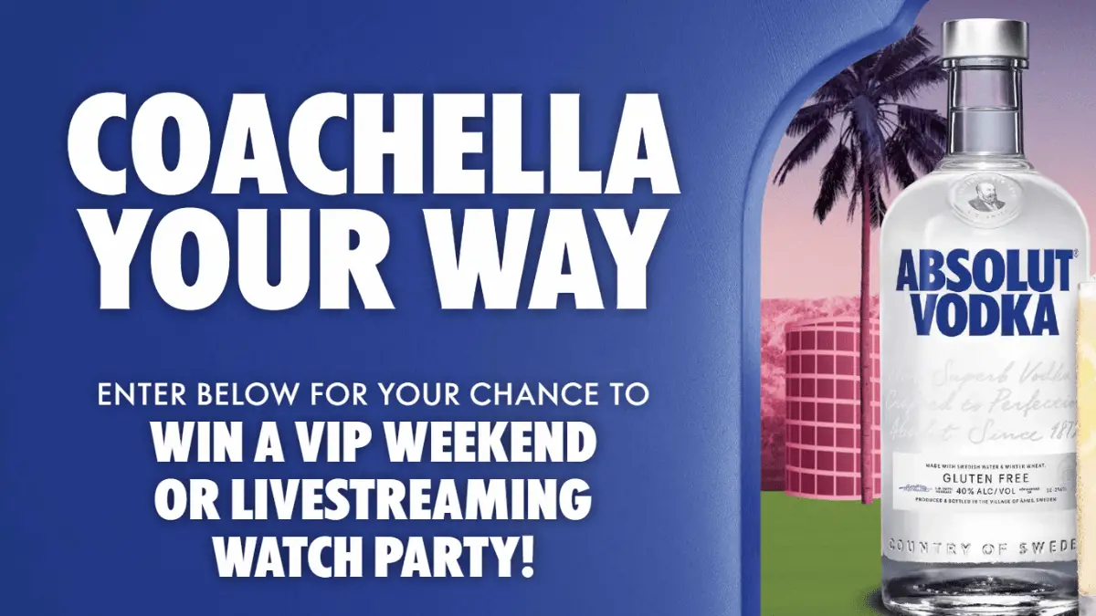 "Win Exclusive VIP Coachella Experiences!"