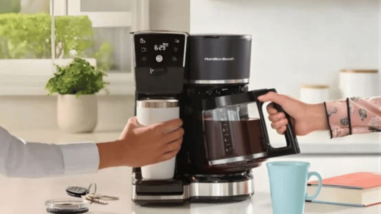 Win an iced/hot coffee maker valued at $89!