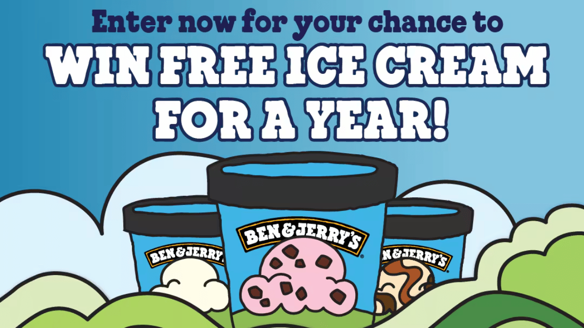 Ben & Jerry’s Free Cone Day Sweepstakes