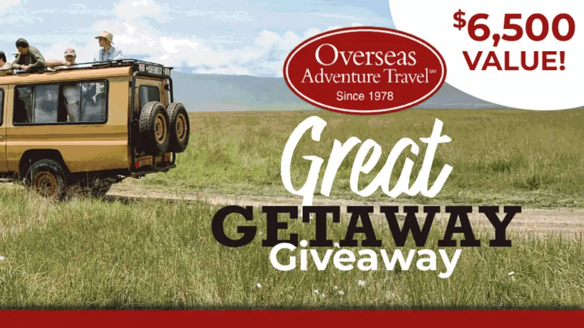 Overseas Adventure Travel’s Great Getaway Giveaway