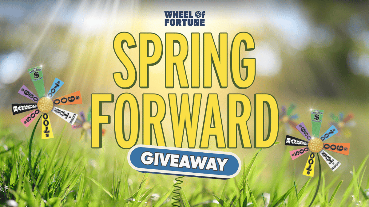 Wheel of Fortune Spring Forward Giveaway