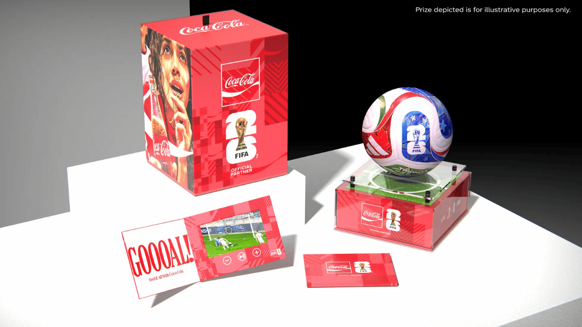 Coca‑Cola Official Match Ball of the FIFA World Cup 26 Sweepstakes